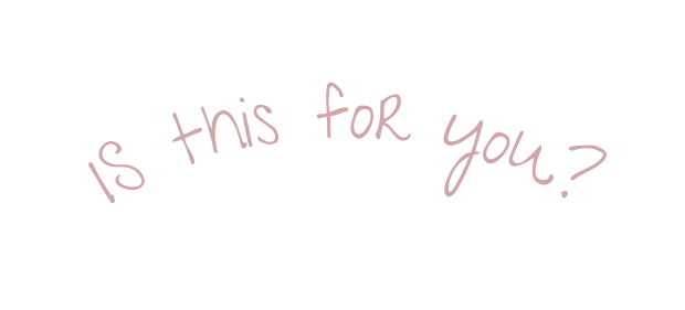 IS this for you